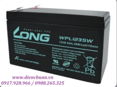 Bình ắc quy Long WPL1235W ( 12V-8.5AH, 35W/ Cell/ 15 min )