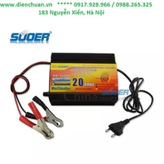 Máy nạp (sạc ) ắc quy tự đông Suoer 20A 12V-200Ah ( MA-1220A)