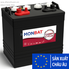 Ắc quy xe điện- xe golf 8V 175ah Monbat 8vus dc-175