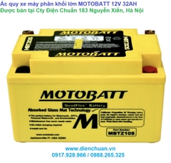 Ắc quy Motobatt MBTZ10S 12V-8.6Ah