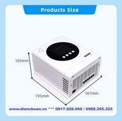 Điều khiển sạc năng lượng mặt trời MPPT 40A Suoer SMP-4840