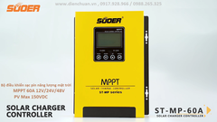 Bộ điều khiển sạc pin mặt trời MPPT 60A Suoer ST-MP-60A
