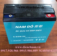 Ắc quy xe đạp điện 12V 20Ah 6-DZM-20 Nam Đô