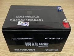 Ắc quy dùng cho xe đạp điện, loa kéo, quạt 12V, bóng đèn 12V Narada 12V 13.1Ah