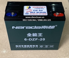 Ắc quy xe đạp điện 12V 20Ah Narada 6-DZF-20
