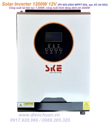 Solar Inverter ( Biến tần năng lượng mặt trời) 1200W 12V SKE PH21-1.2K