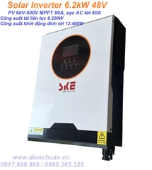 Solar Inverter ( Biến tần năng lượng mặt trời) 6200W 48V SKE PH21-6.2K