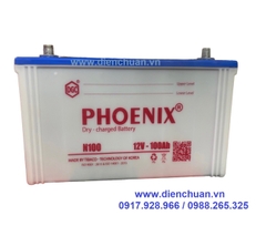 Ắc quy Phoenix N100 (12V-100Ah) - Bình ắc quy nước 12V-100Ah Phoenix N100