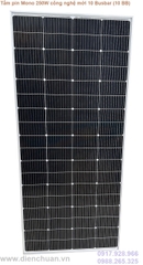 Tấm pin năng lượng mặt trời Mono 250W công nghệ mới 10 Busbar (10 BB) - BLUESUN 250W