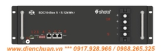 Pin Lithium Shoto 48V 100Ah SDC10-Box 5 / Ắc quy lithium 48V-100Ah ( 5.12kWh)