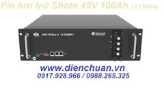 Pin Lithium Shoto 48V 100Ah SDC10-Box 5 / Ắc quy lithium 48V-100Ah ( 5.12kWh)