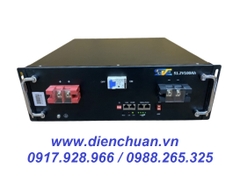 PIN LITHIUM SVE 51,2V 100AH ( 48V-100AH) dùng cho inverter biến tần năng lượng mặt trời Solar