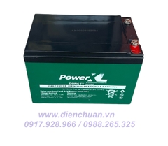 Ắc quy  Power XL 12V-12Ah- Ắc quy xả sâu Deep Cycle AGM GEL 12V 12Ah