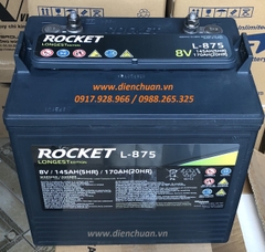 Ắc quy xe điện Rocket 8V-170Ah L-875