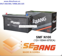 ẮC QUY SEBANG SMF N100 (12V-100AH)