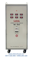 Ổn áp Lioa 3 pha 75KVA SH3-75KII