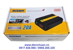 Máy sạc bình ắc quy tự động 12V/24V-200Ah Suoer Son-20A Pro