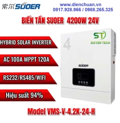 Biến tần năng lượng mặt trời 4200W-24V Suoer VMS-V-4.2K-24-H