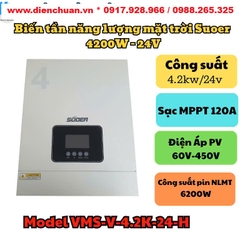Biến tần năng lượng mặt trời 4200W-24V Suoer VMS-V-4.2K-24-H