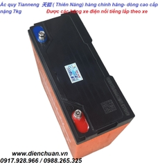 Ắc quy xe máy điện TIANNENG 12V 27Ah / Ắc quy Thiên Năng TNEH12-27 số 1 Trung Quốc