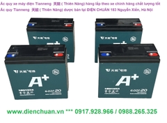 Ắc quy Tianneng 48V-20ah - Bộ 4 bình 48V 20Ah Tianneng  天能 ( Thiên Năng)