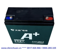 Bộ 4 bình ắc quy xe máy điện Thiên Năng (TIANNENG) 48V 20.3AH