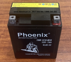 Ắc quy xe máy Phoenix TSM 1270MFH (12V 7Ah )