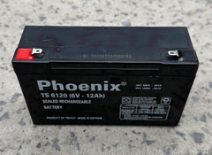 Ắc quy Phoenix 6V-12Ah TS6120 - Bình xước móp góc do vận chuyển, mới 100%- Bán giá rẻ