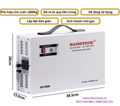 Lưu điện cửa cuốn Hanotech UP1008