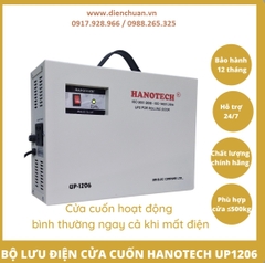 Lưu điện cửa cuốn Hanotech UP1206