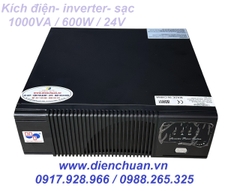 Bộ kích chuyển đổi điện 24V 1000VA cho ô tô khách- oto du lich, tàu thuyền