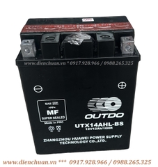 Ắc quy xe máy 12V-12Ah UTX14AHL-BS