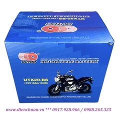 Ắc quy moto xe máy Outdo UTX20-BS 12V18Ah/10HR