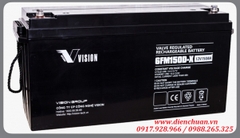 Ắc quy Vision 6FM150D-X (12V 150Ah)