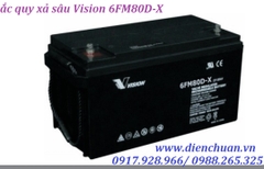 Ắc quy Vision 12V 80AH ( 6FM80D-X)/ Ắc quy xả sâu Vision 6FM80D-X (12V-75.6Ah)