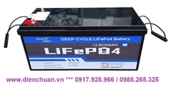 Pin lithium 12.8V-300Ah Xinpz  ( Ắc quy Lifepo4 12V 300Ah/ 12.8V-300AH)