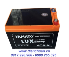 Ắc quy xe đạp điện Yamato 12V 16AH ( Yamato YMT-12-16 )