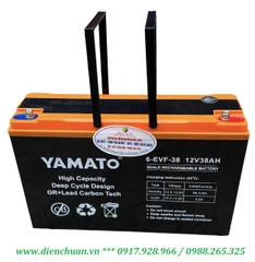 Ắc quy xe máy điện Yadea S3 Pro dùng bộ bình ắc quy 72V 38Ah Yamato 6-DZF-38