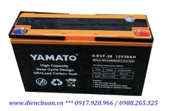 Ắc quy xe máy điện YADEA Voltguard bộ 6 bình 72V-38Ah /Ắc quy Yamato 38Ah