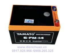 Ắc quy  Yamato 12V-14Ah  (6-FM-14/ 6-DPB-14/ 6-DZF-14 )