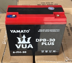 Bình ắc quy xe điện 12V-30Ah YAMATO Empire (Plus) 6-DZF-30/ 6-FM-30/ YMT-12-30