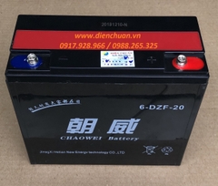 Ắc quy Chaowei 6-DZF-20 12V-20ah