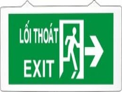 Đèn exit có hướng