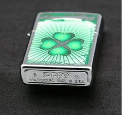 ZIPPO CLOVER GRUNGE STREET CHROME – 28659 1