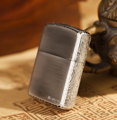 zippo cửu ngư quần hội bạc