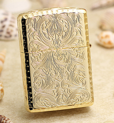 zippo mạ vàng