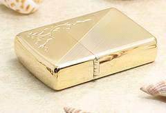 zippo mạ vàng