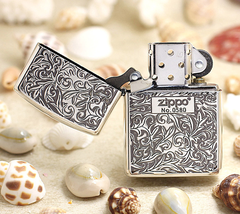 zippo hoa văn