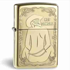 bật lửa zippo cô gái