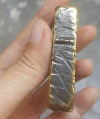 zippo đồng khối o